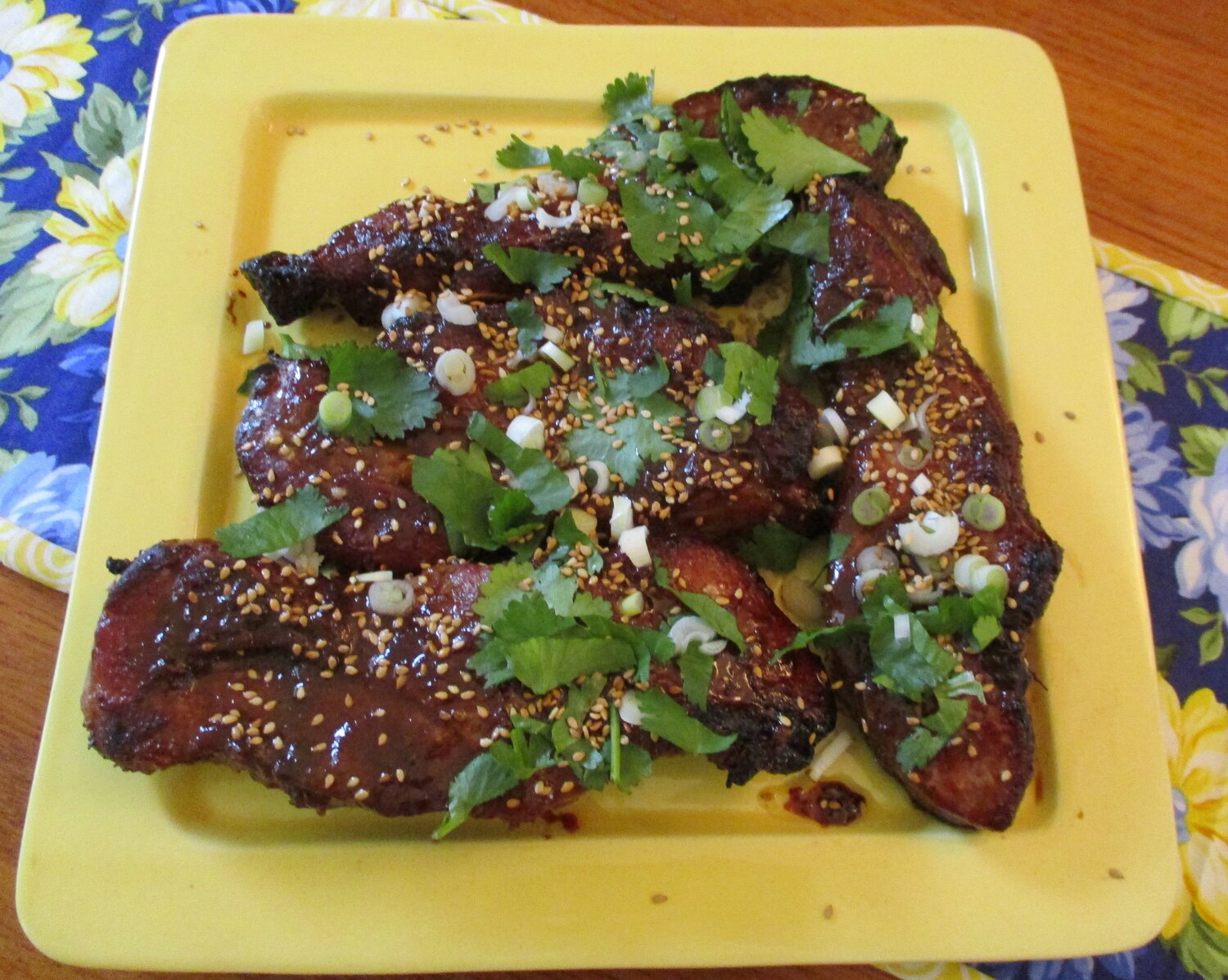 Chinese-style BBQ pork ribs